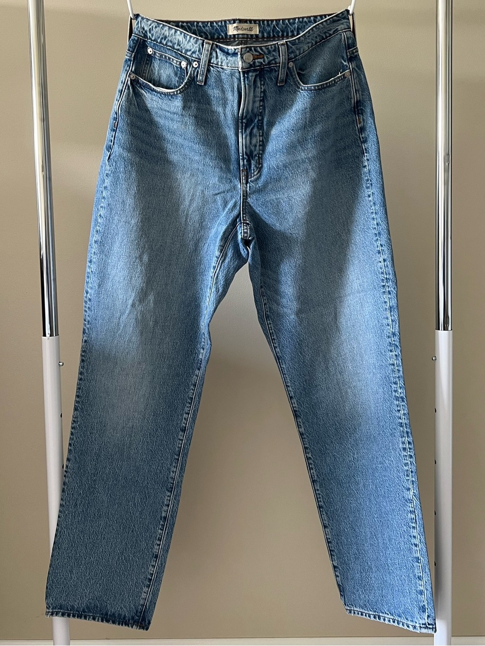 Madewell Curvy Perfect Vintage Straight denim Jean size 30 TALL